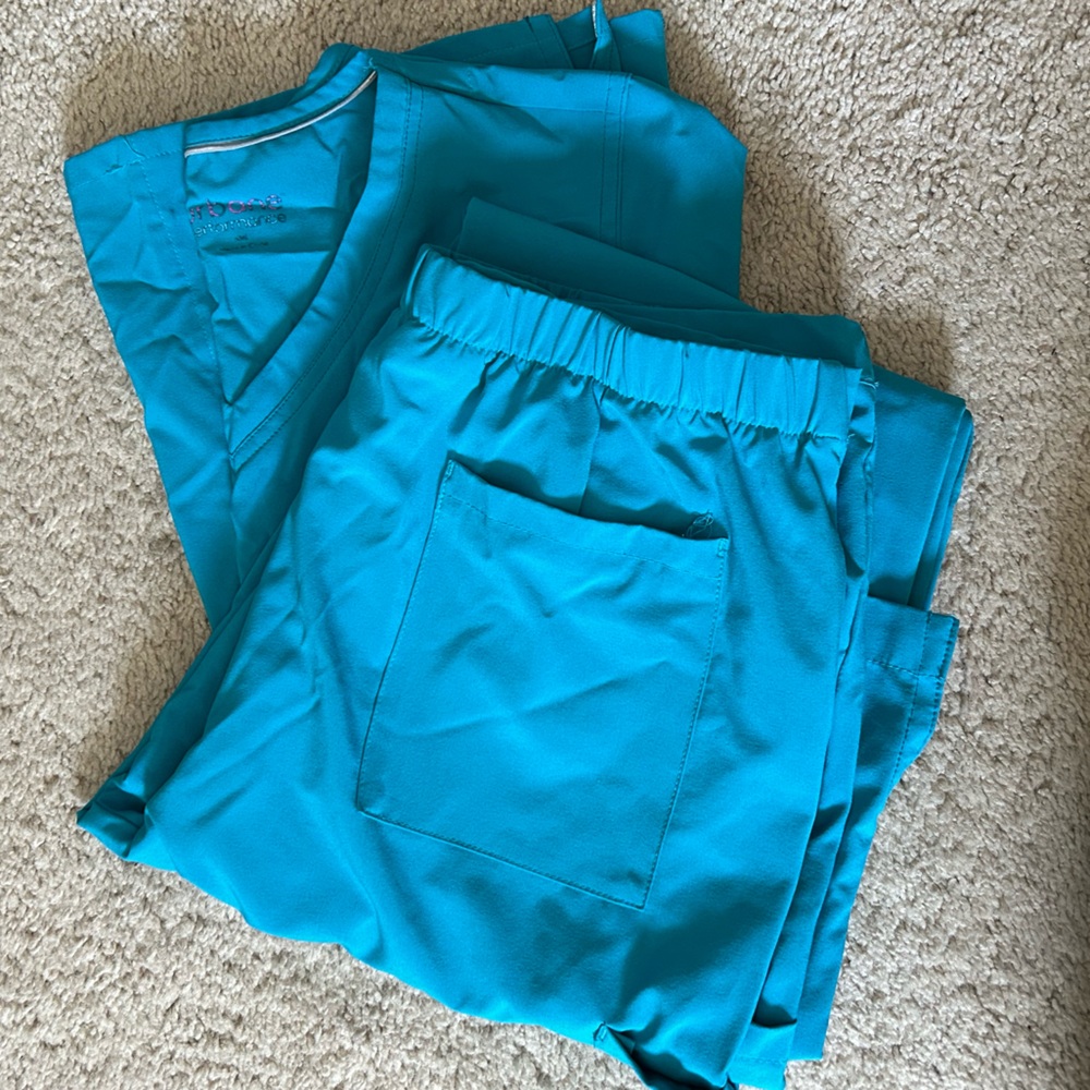 Teal Scrub Pants